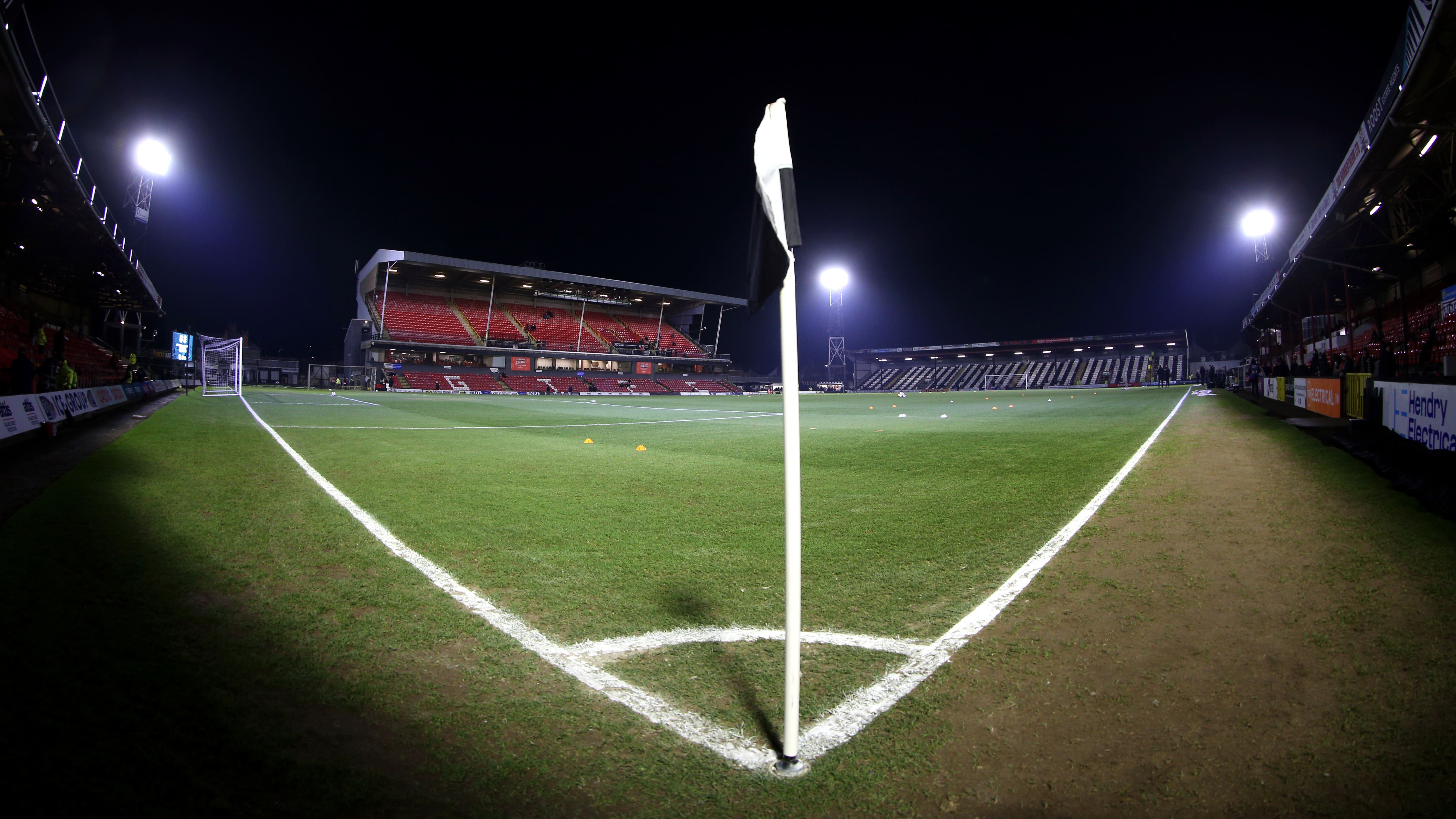 Grimsby faced Bradford in the Carabao Cup (Nigel French/PA)