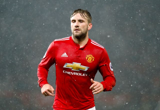 Luke Shaw could be back in action for Manchester United against Swansea (Martin Rickett/PA)