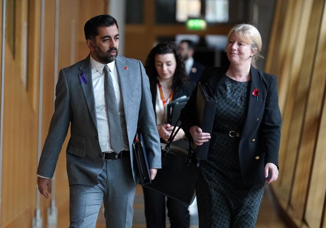 Humza Yousaf and Shona Robison