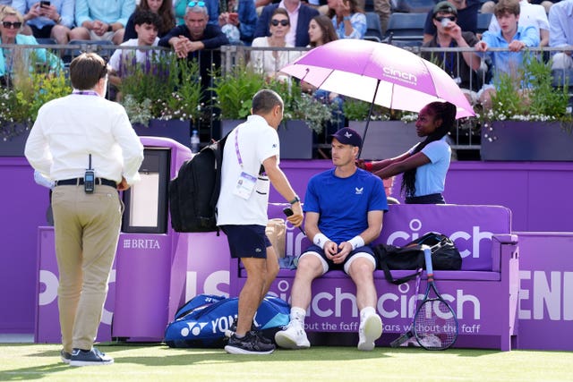 Andy Murray suffered injury at Queen's– Day Five – The Queen’s Club
