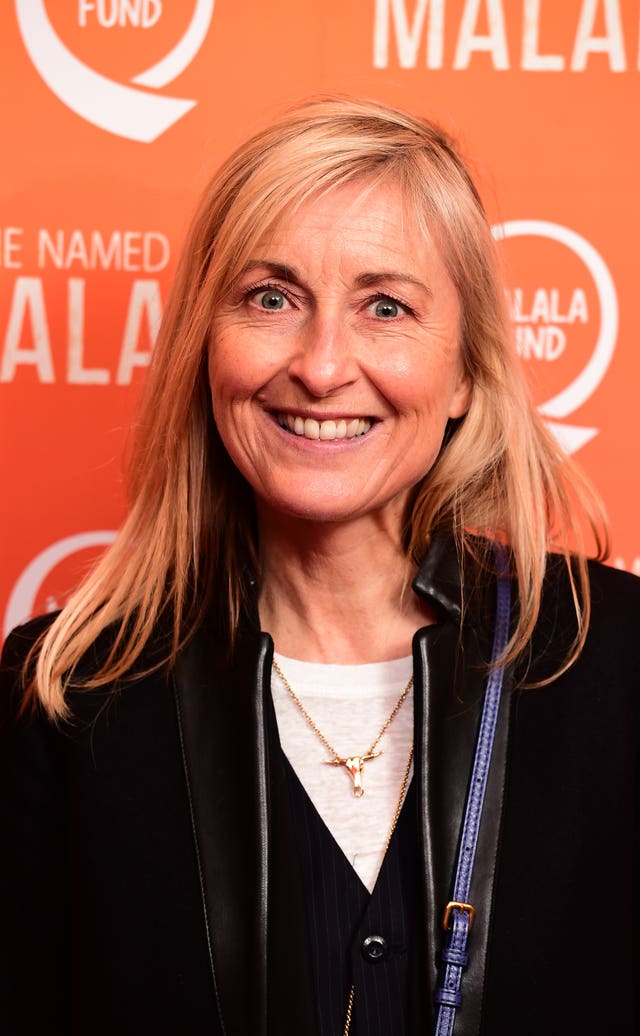 Fiona Phillips in 2015