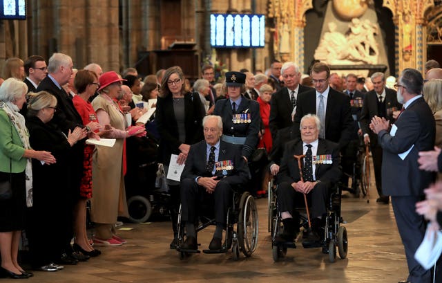 Westminster Abbey Battle of Britain service