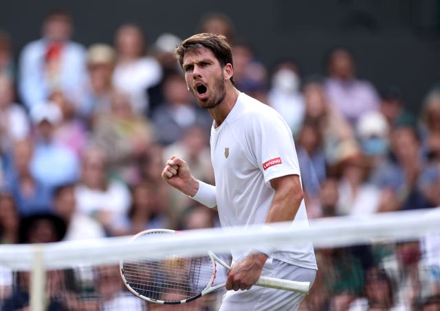 Cameron Norrie had his moments in the four-set defeat