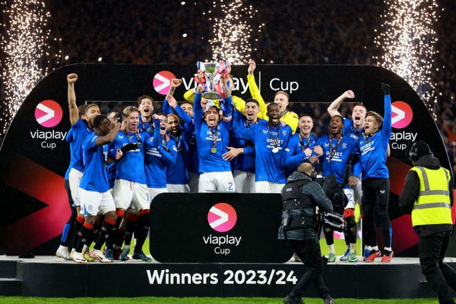 Rangers lift the Viaplay Cup