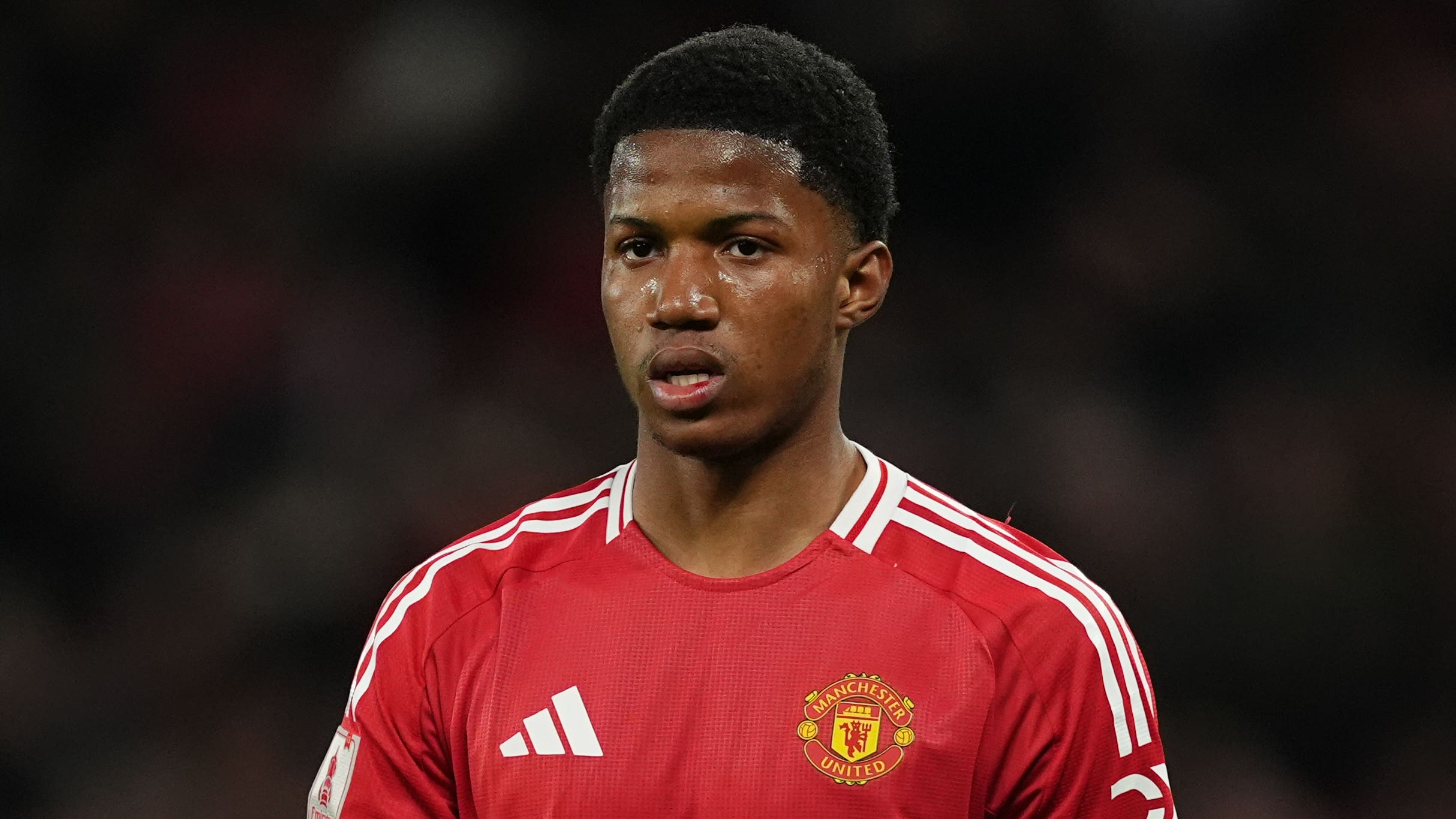 Chido Obi helped United beat Hong Kong (Martin Rickett/PA)