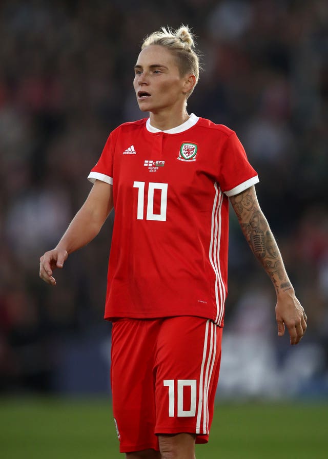 Fishlock in 2018 was awarded an MBE for her services to the game and the LGBT community (John Walton/PA).