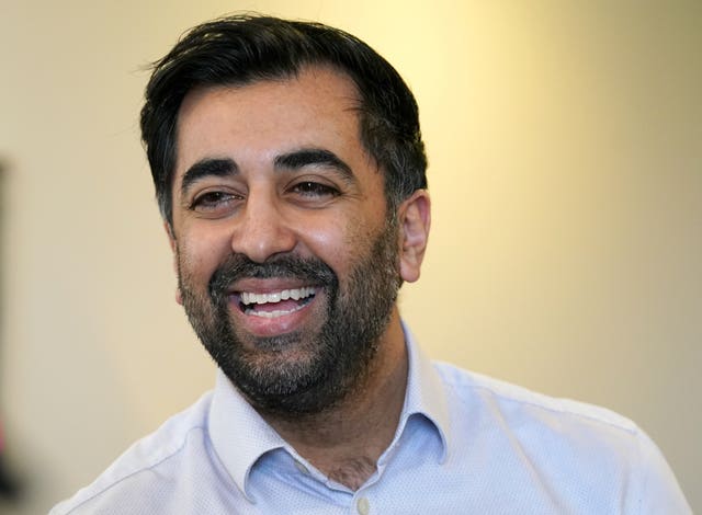 Humza Yousaf visit to New Victoria Hospital – Glasgow