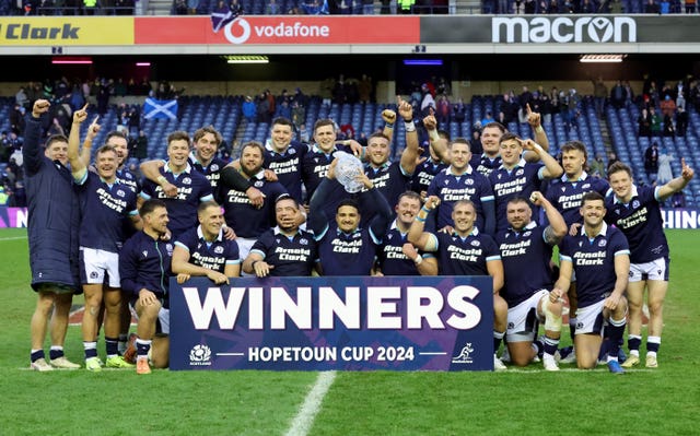 The Scotland team 