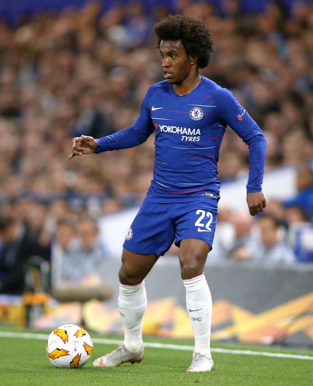 Willian is relaxed about his Chelsea contract expiring in 18 months' time