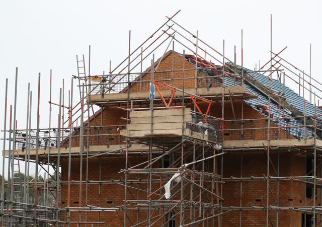 A house being built