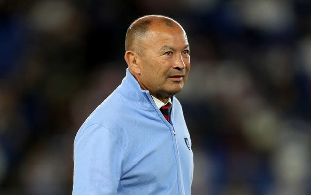 Eddie Jones had to settle for second place at the World Cup