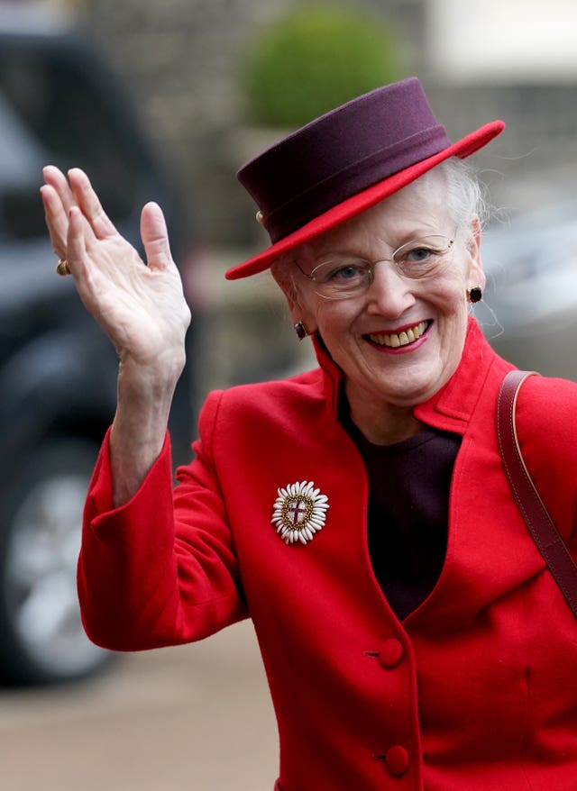 Queen Margrethe II of Denmark UK visit