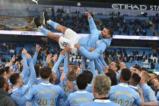 It was also farewell to Sergio Aguero after he signed off from his time at Manchester City with two more goals