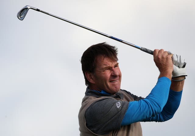 Nick Faldo has won the Masters and the Open three times each (Nick Potts/PA)