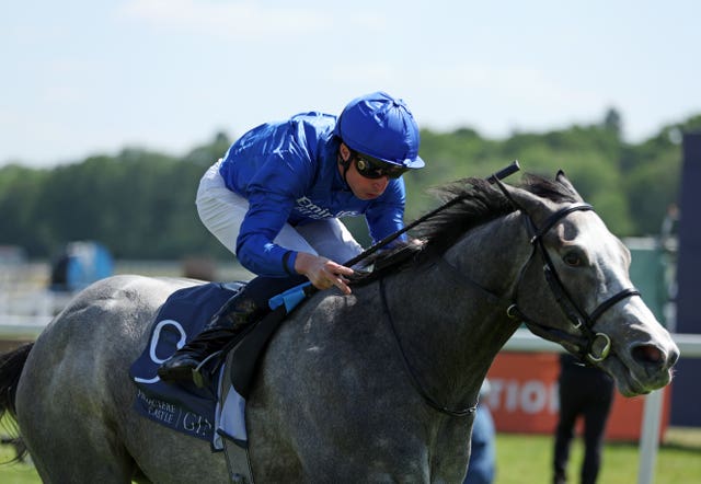 Symbol Of Honour (centre) is a second leading contender for Charlie Appleby