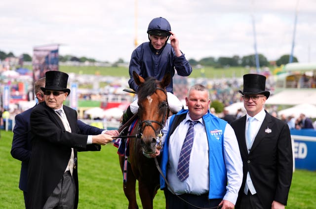 City Of Troy after winning at Epsom