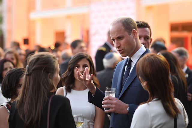 William at reception