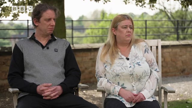 Sharon Miller (right)