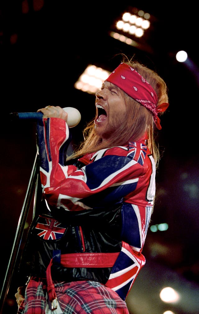 Freddie Mercury Tribute Concert – Axl Rose – Wembley