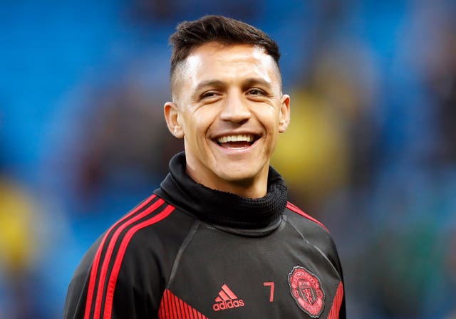 Manchester United’s Alexis Sanchez 