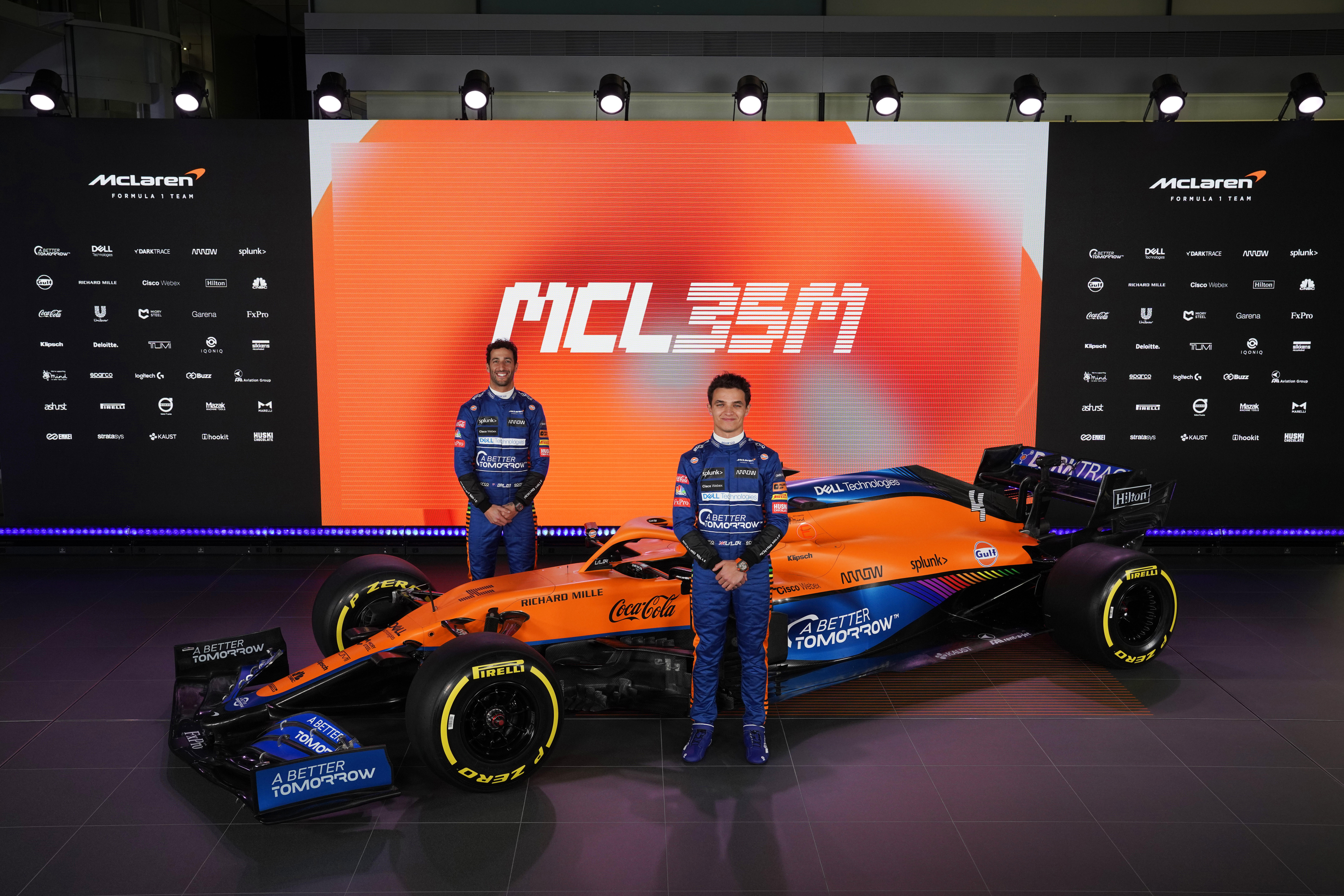 daniel ricciardo and lando norris