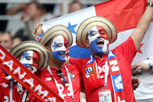 England v Panama – Panama fans