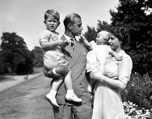 Royalty – Princess Elizabeth and family – Clarence House, London