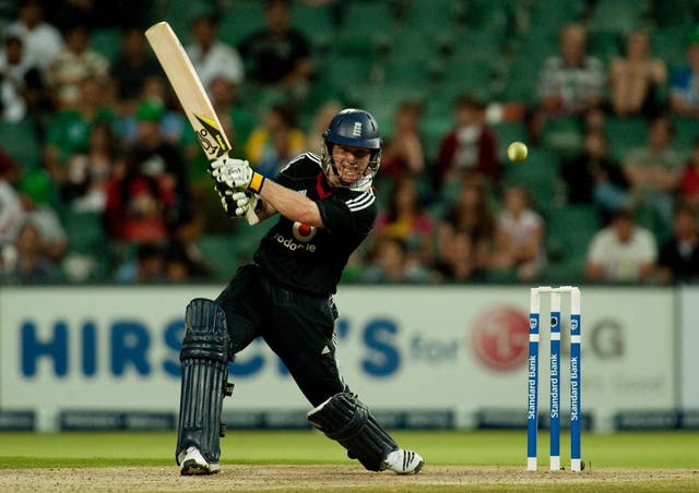 Eoin Morgan could not get England over the line (Gareth Copley/PA)