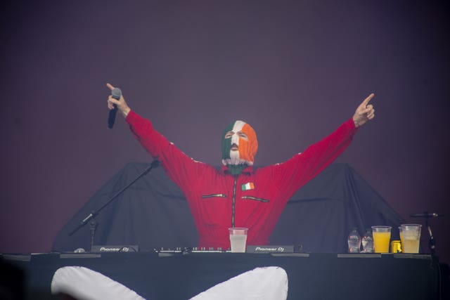 Kneecap gig at London’s Finsbury Park