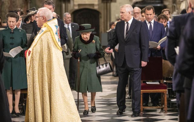 Memorial service for the Duke of Edinburgh