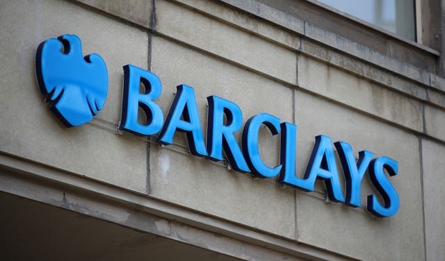 A sign for a Barclays bank