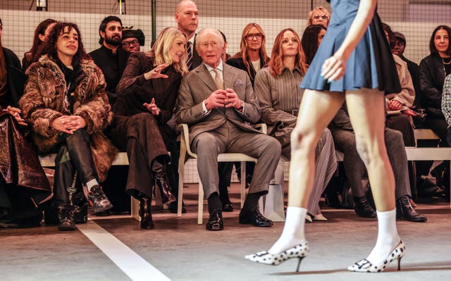 King Charles III opens London Fashion Week
