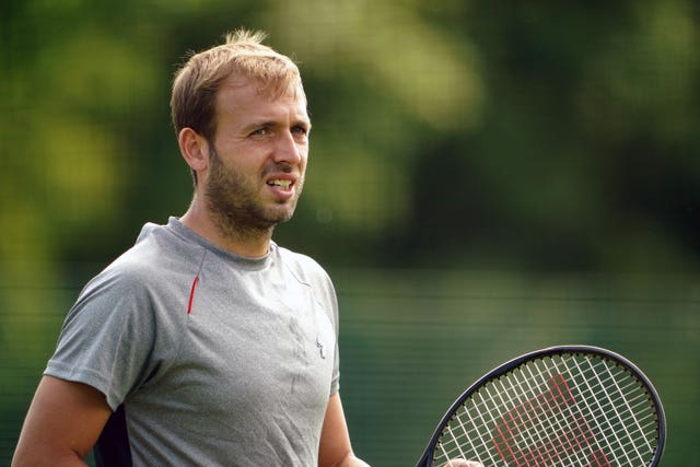 British number one Dan Evans is among the field in Nottingham