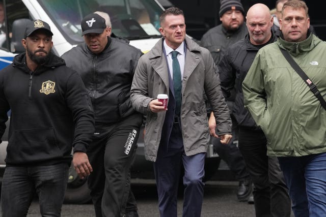 Tommy Robinson court case