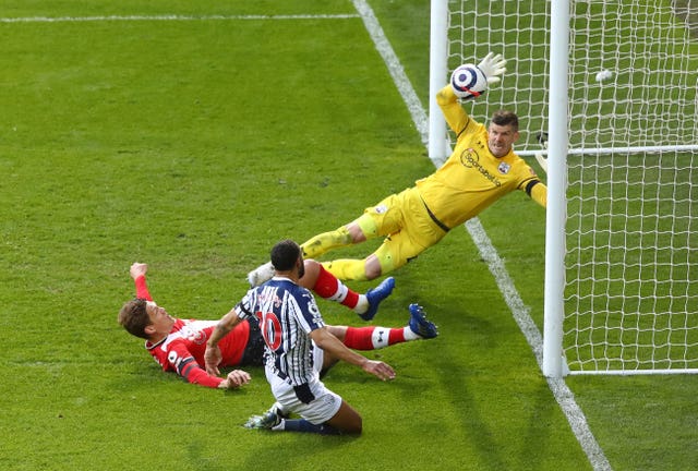 Matt Phillips doubled West Brom's advantage in the first half