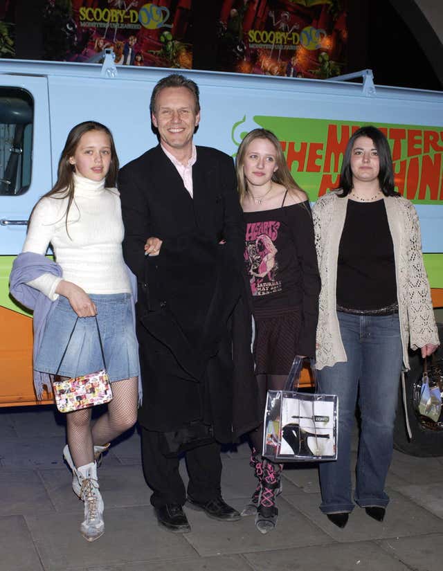 Anthony Head and his familyScooby Doo 2 Premiere