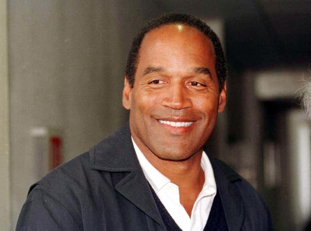 OJ Simpson (Tim Ockenden/PA)