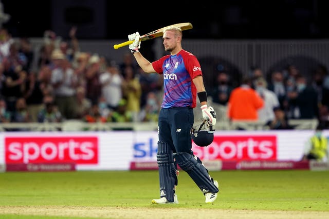 Liam Livingstone is one of only four English males to have registered a T20 international hundred (Zac Goodwin/PA)