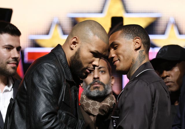 Chris Eubank Jr and Conor Benn go head to head in Manchester 