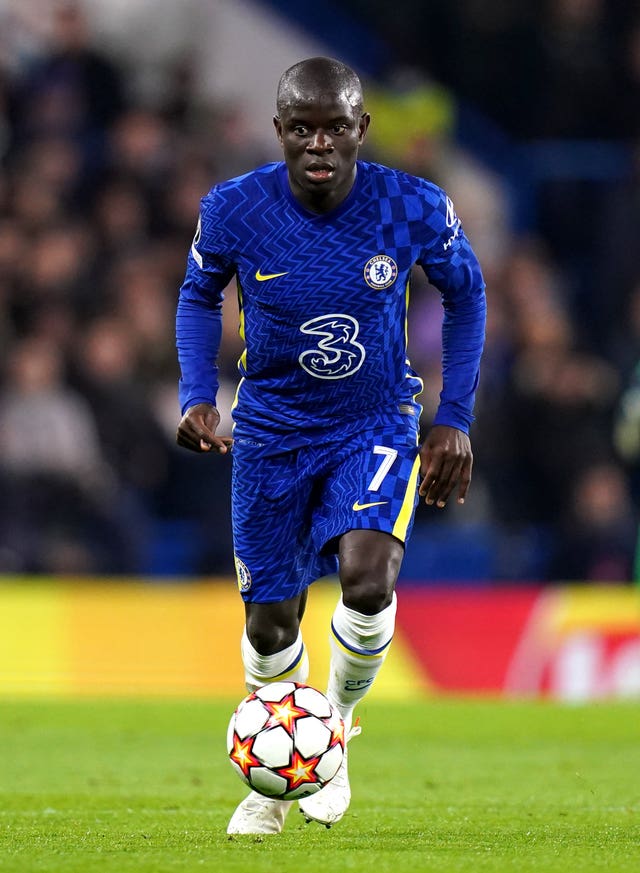 N'Golo Kante in action for Chelsea