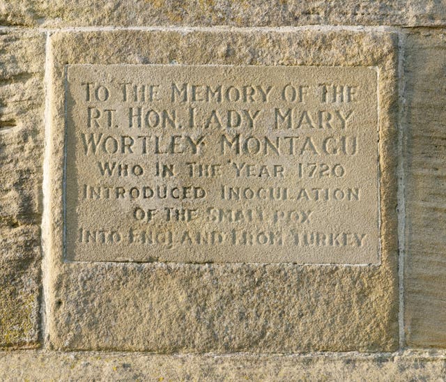 Lady Mary Wortley Montagu honoured