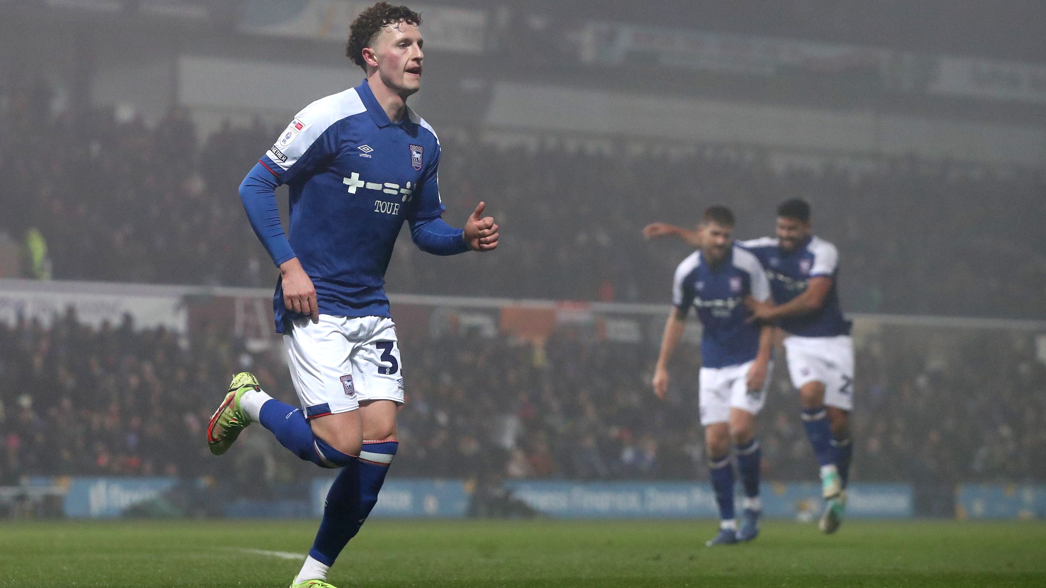 Nathan Broadhead scored Ipswich’s third