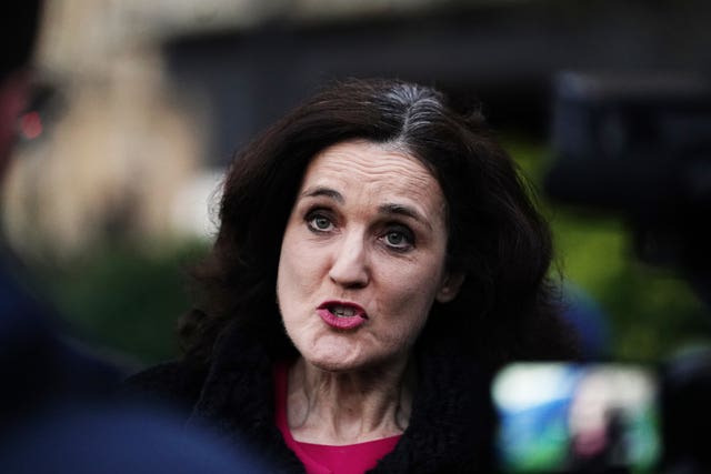 Former cabinet minister Theresa Villiers