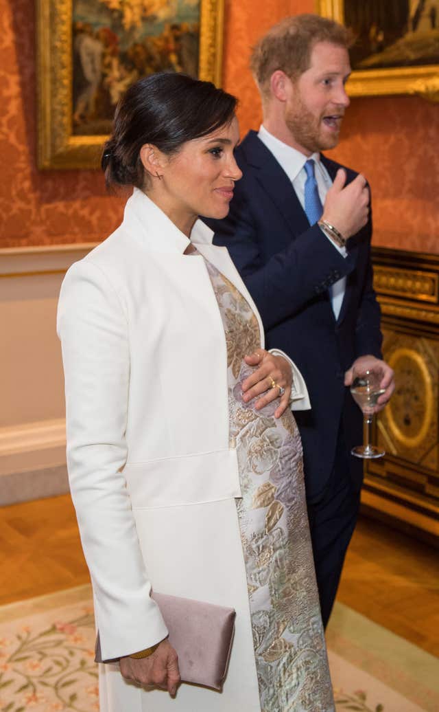 The Sussexes at the Palace