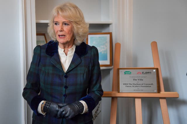 Duchess of Cornwall visits Bath