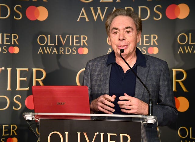 Andrew Lloyd Webber has warned that the arts are at the point of 'no return