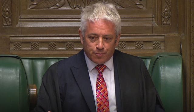 Speaker John Bercow