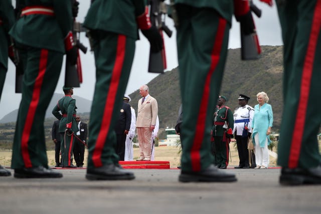 Royal tour of the Caribbean