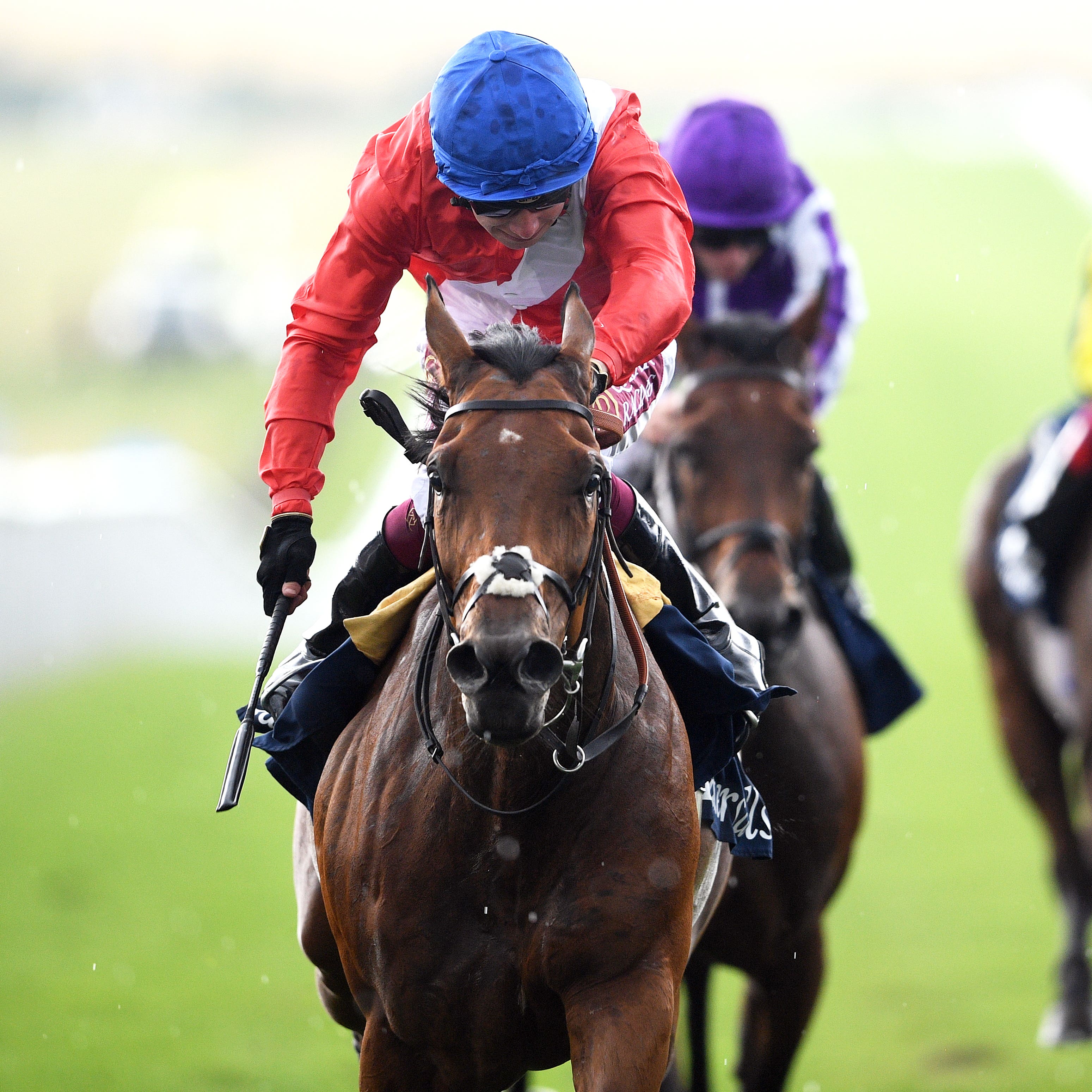 Veracious won her first Group One at Newmarket