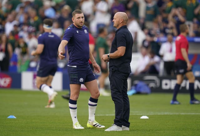 Finn Russell and Gregor Townsend